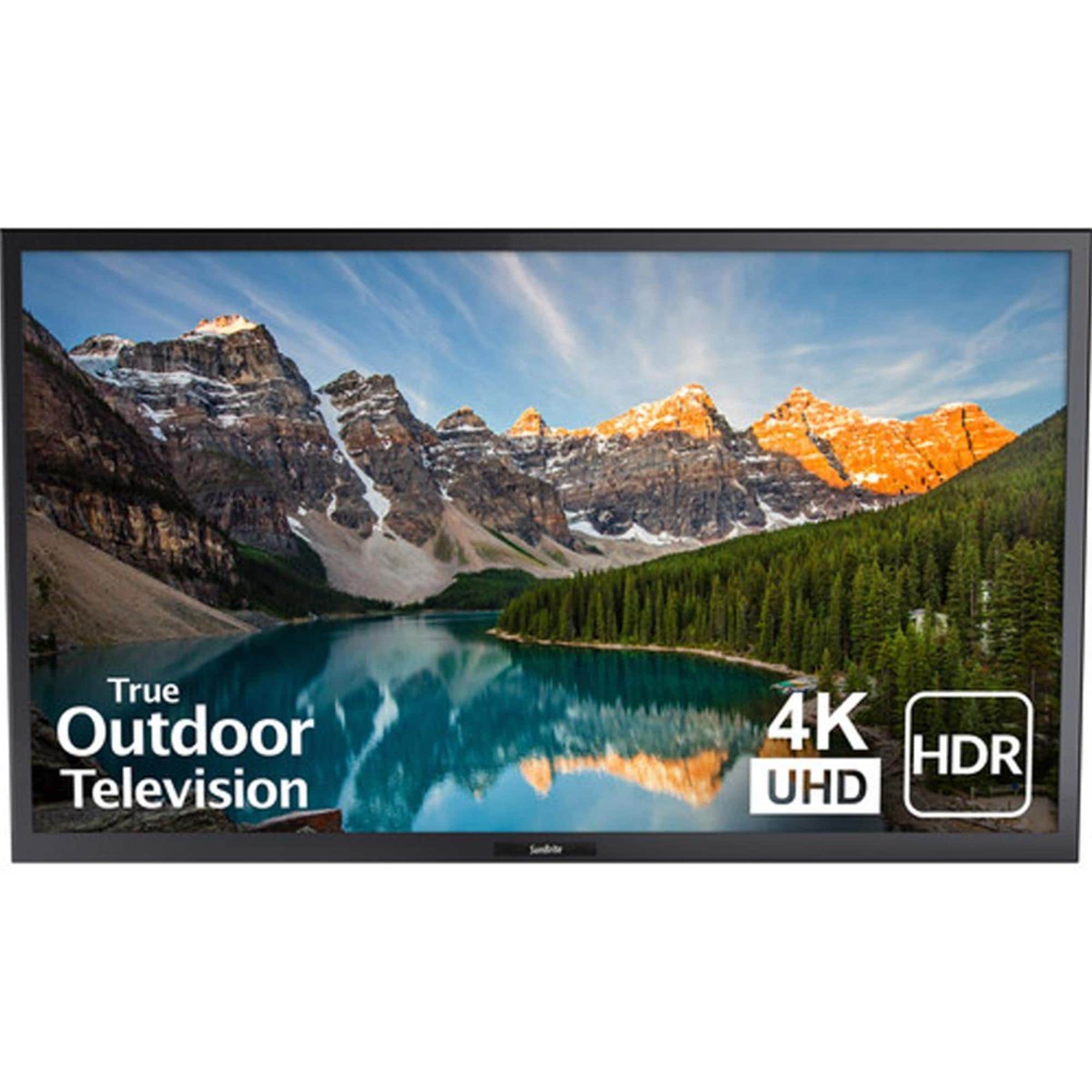 SunBrite TV Veranda 43" Class LED Outdoor Full Shade 4K UHD TV in Black Nebraska Furniture Mart