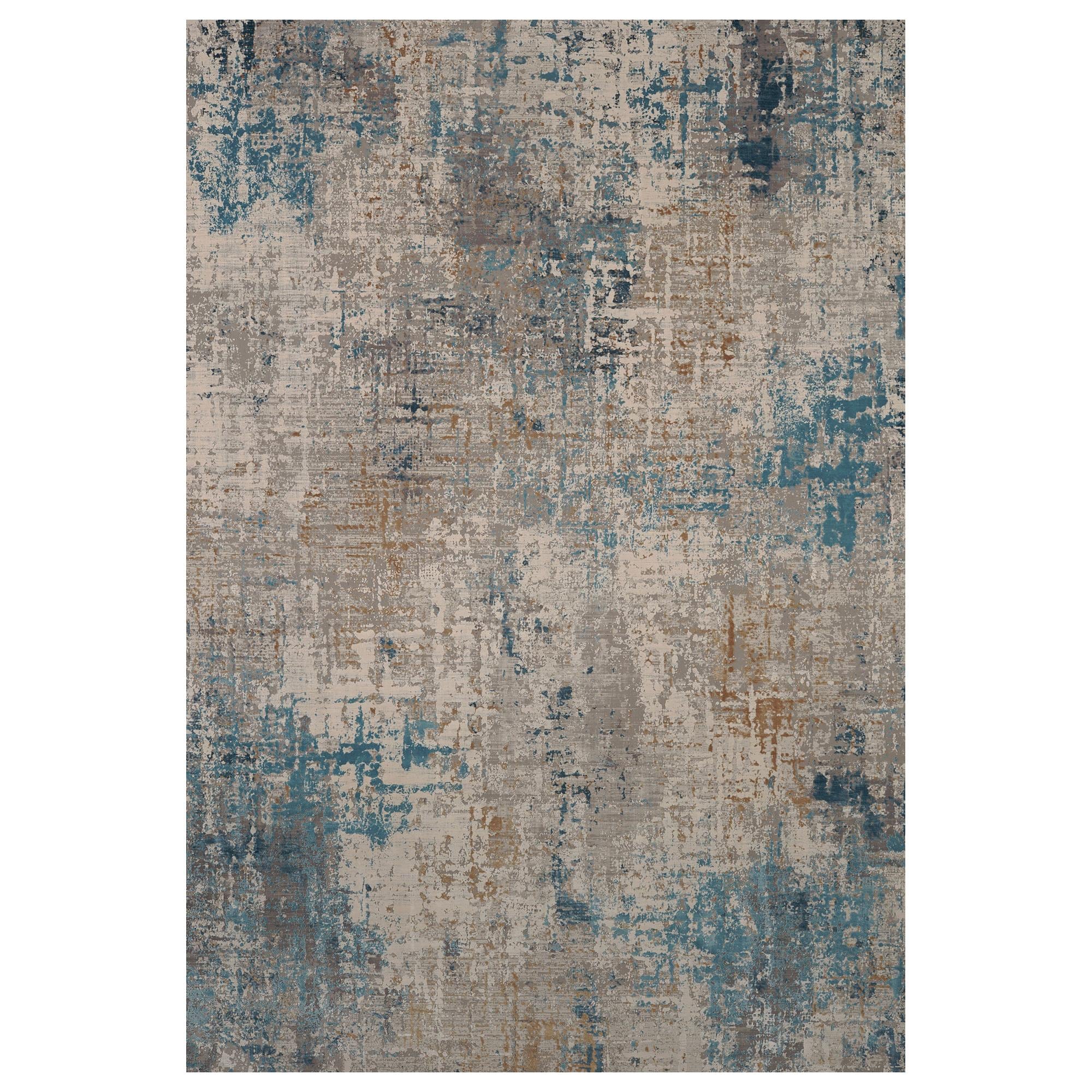 Karastan Tryst Marseille Cream RG073-131 5' x 8' Grey Area Rug