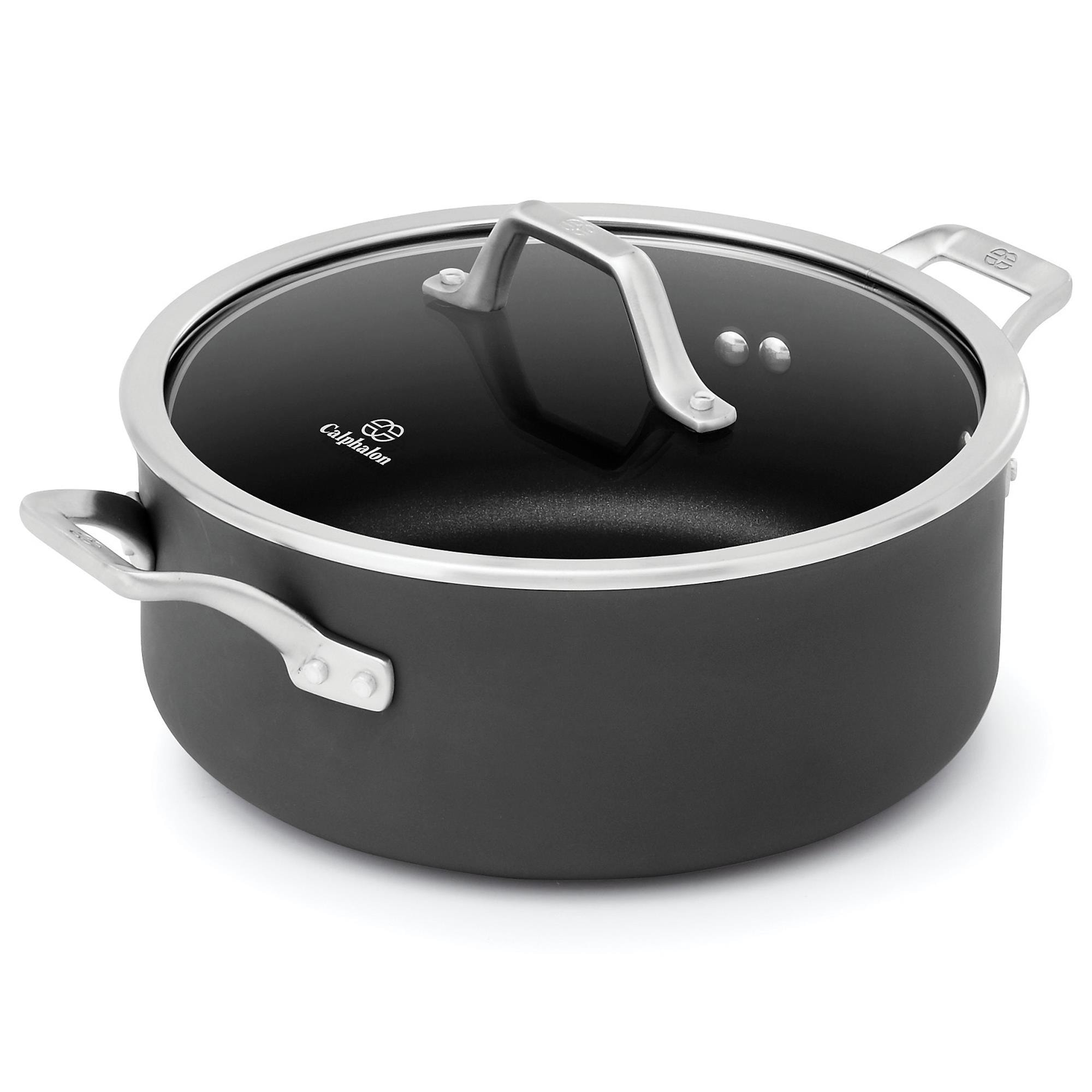 Master Cuisine Gray 4-Quart Non-Stick Ceramic Dutch Oven