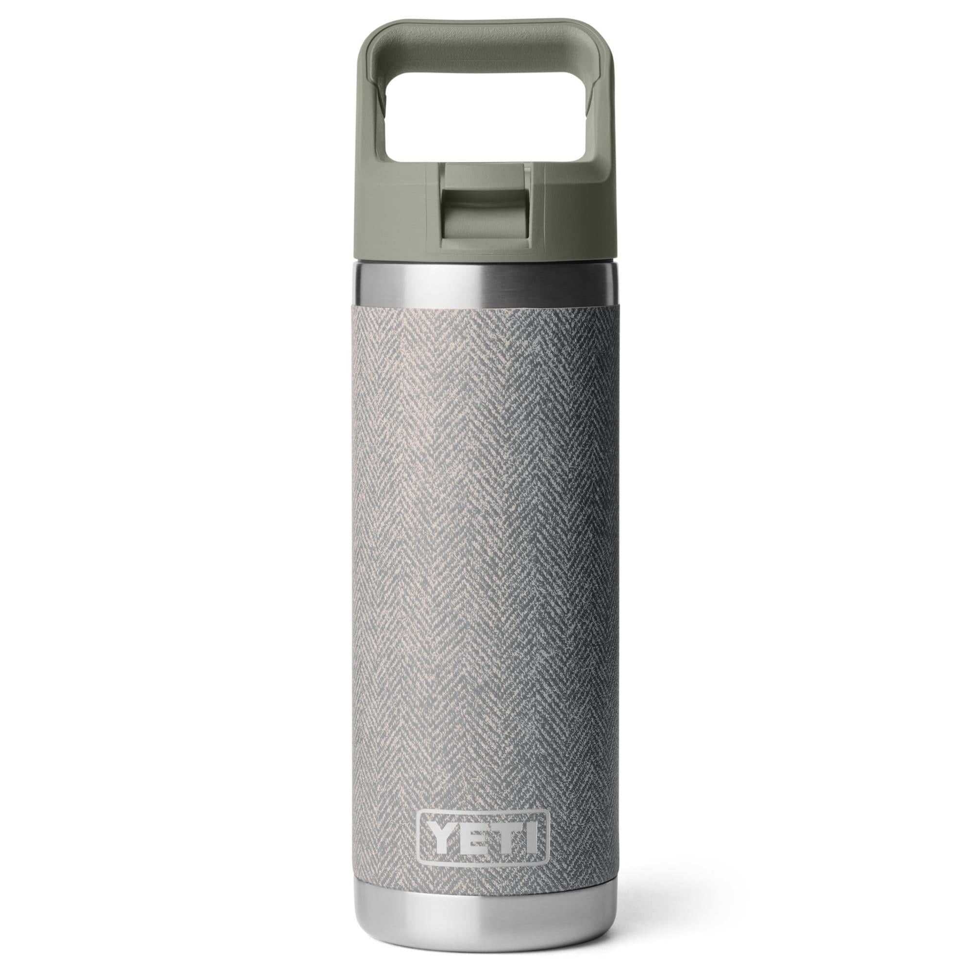 YETI Rambler 18 Oz Water Bottle with Straw Cap in Royal Blue