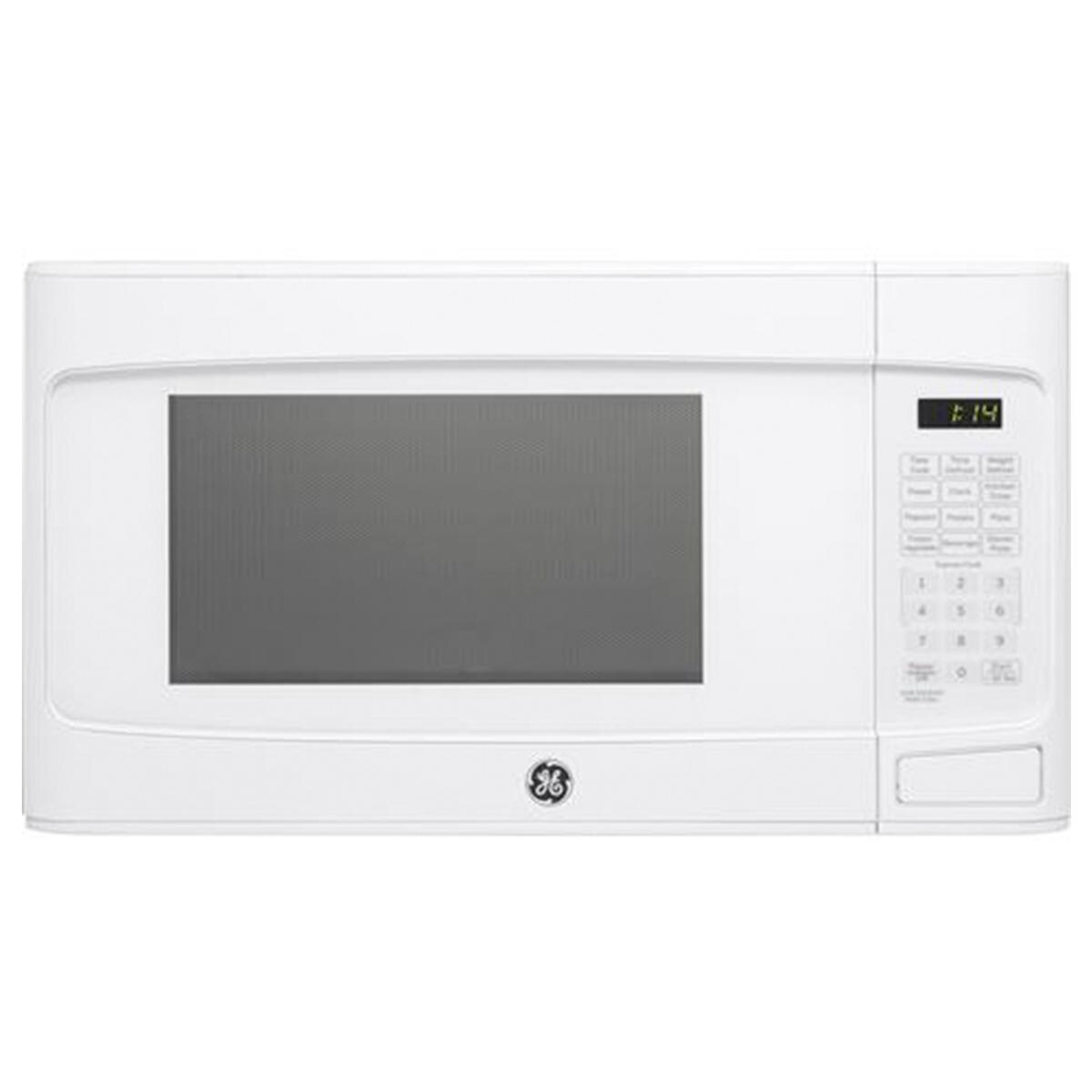 GE Appliances 1.1 Cu. Ft. Countertop Microwave Oven in White Nebraska Furniture Mart
