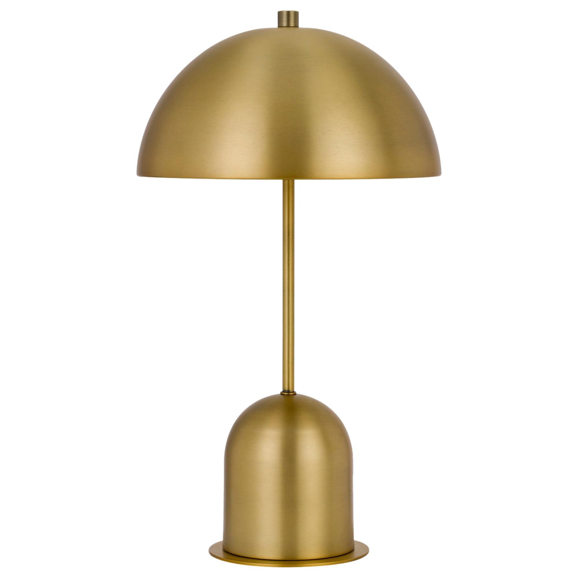 Cal Lighting Peppa Table Touch Lamp in Antique Brass NFM