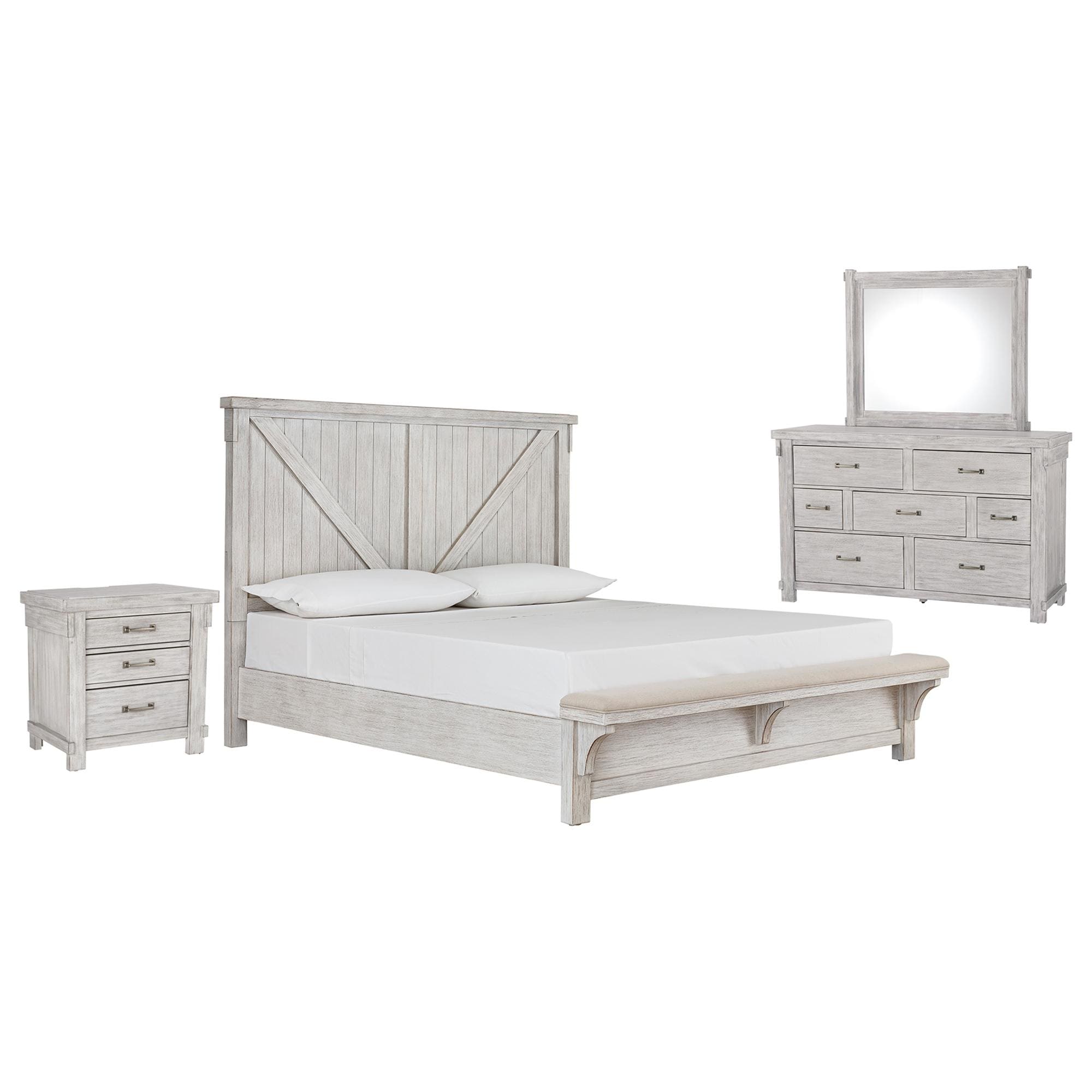 Signature Design by Ashley Brashland 4 Piece Queen Bedroom Set