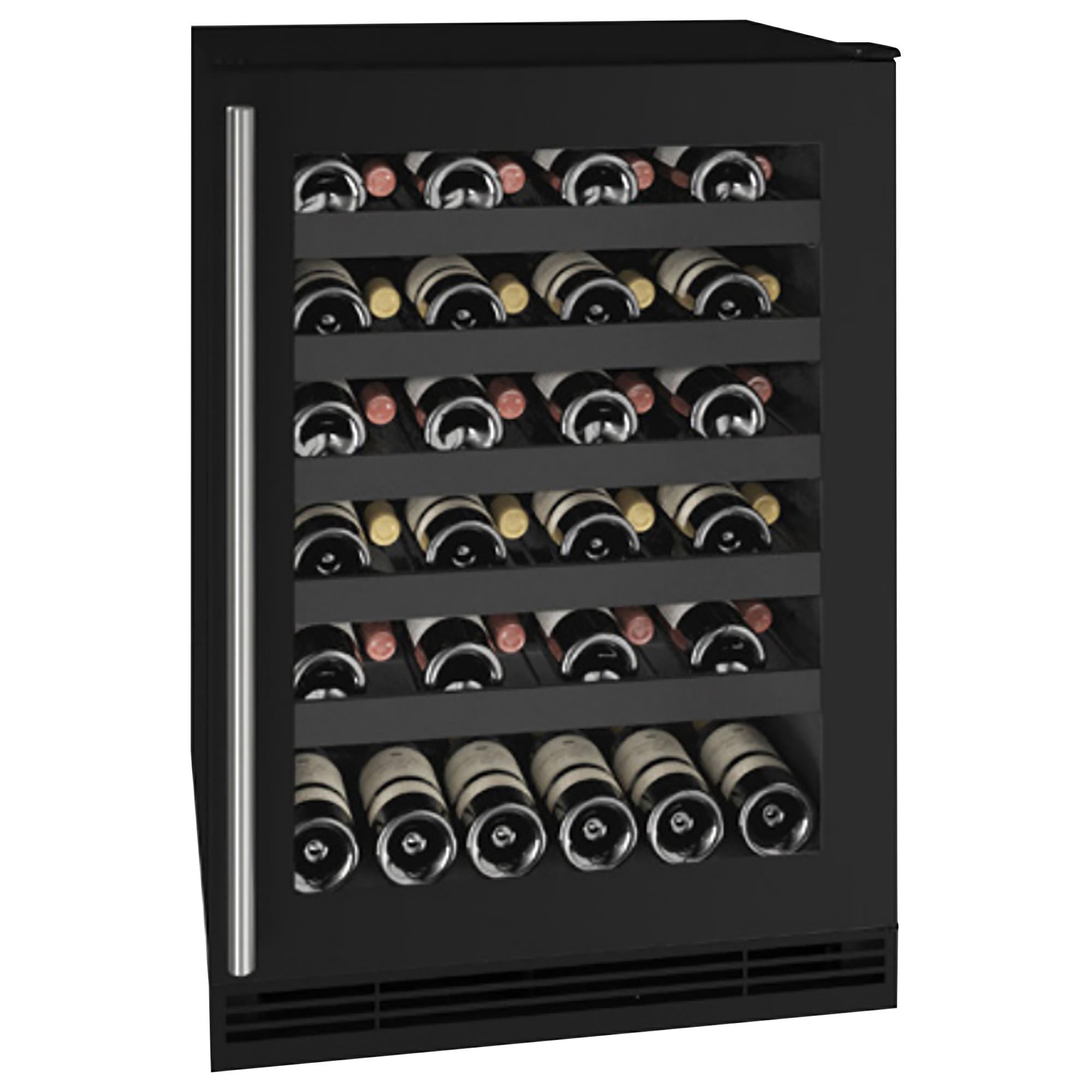 ULine 24" Builtin Wine Refrigerator in Black Frame Nebraska