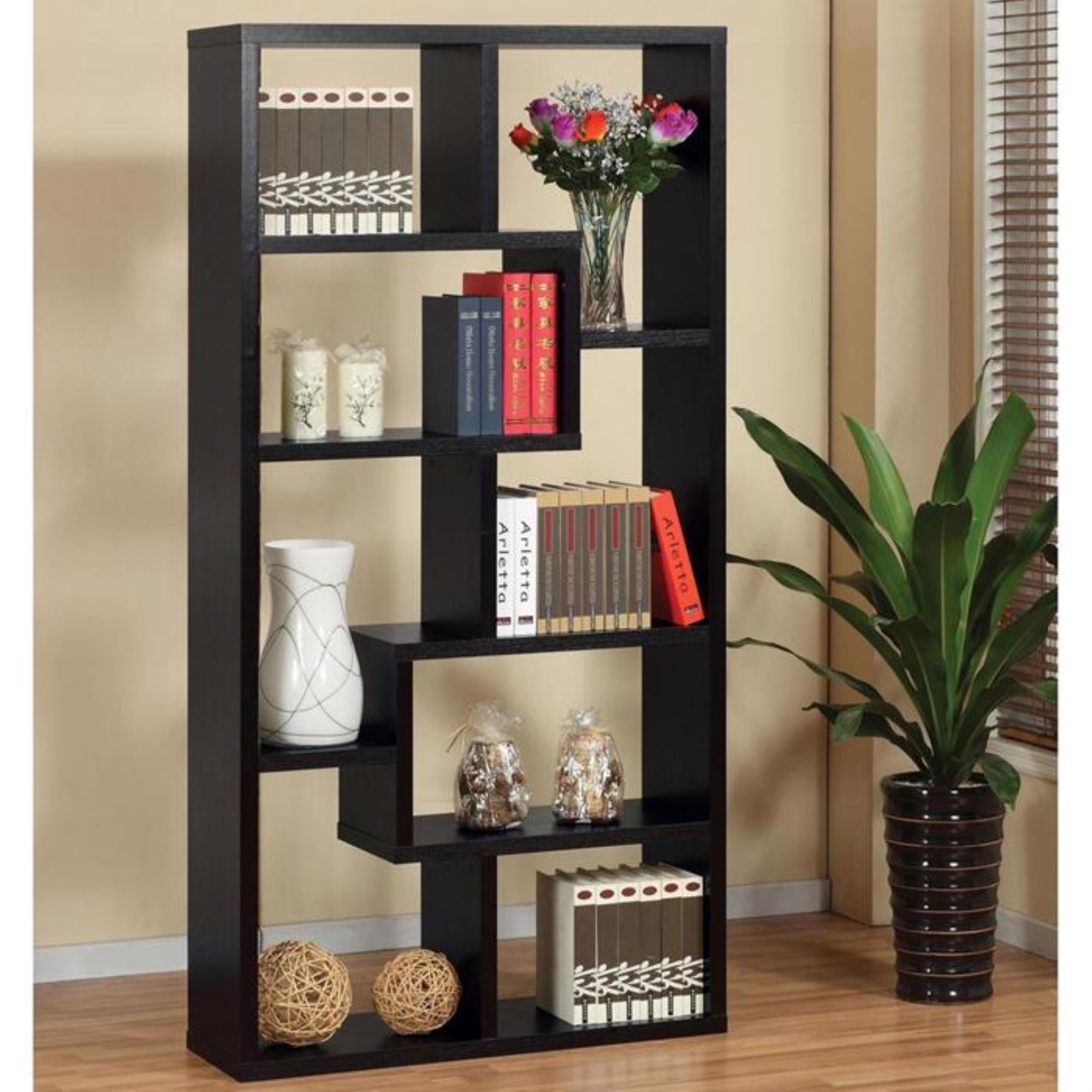 Living Essentials 8 Shelves Display in Black Nebraska