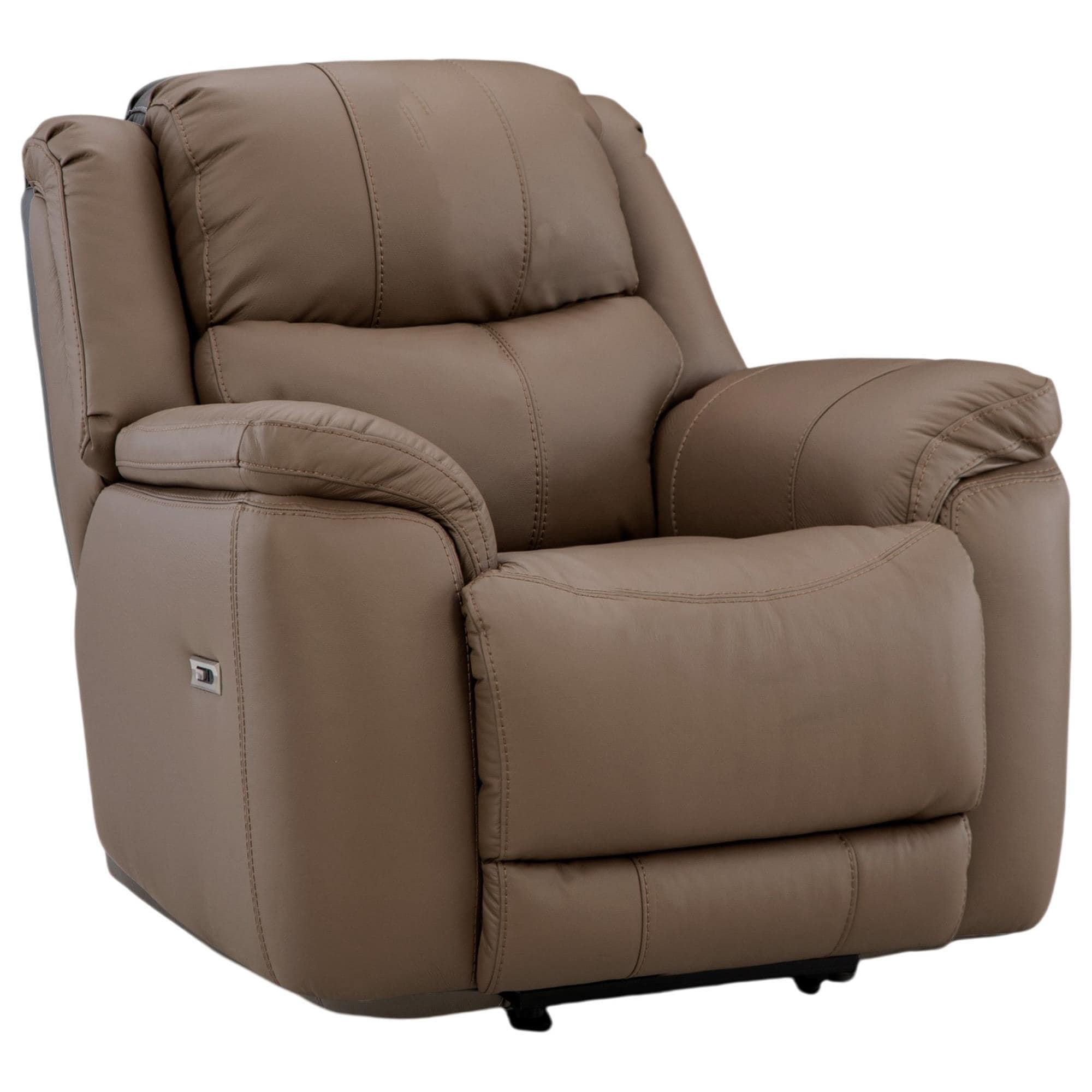 HomeStretch Talledega Power Rocker Recliner in Luminara Mocha