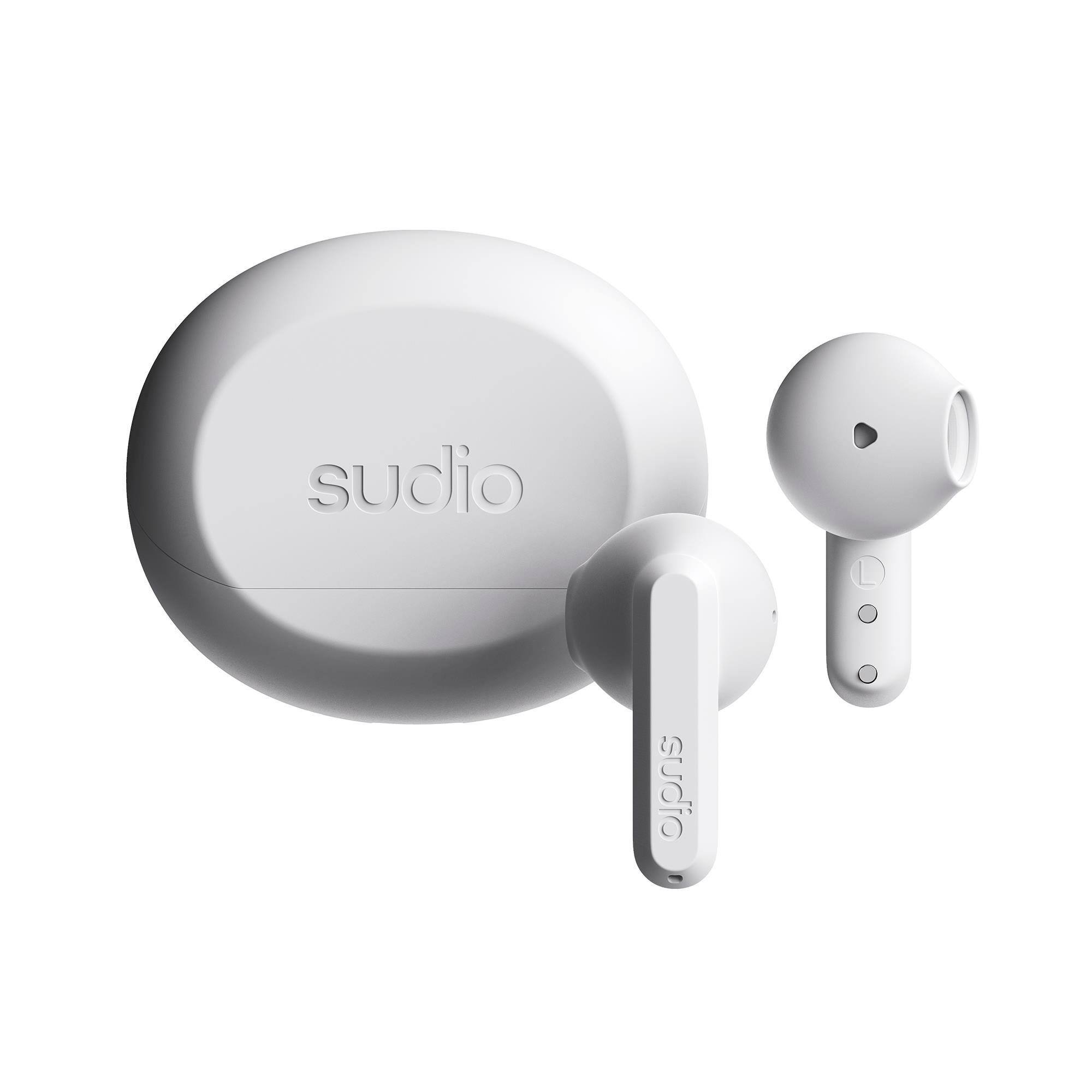 Sudio A3 True Wireless Earbuds in White