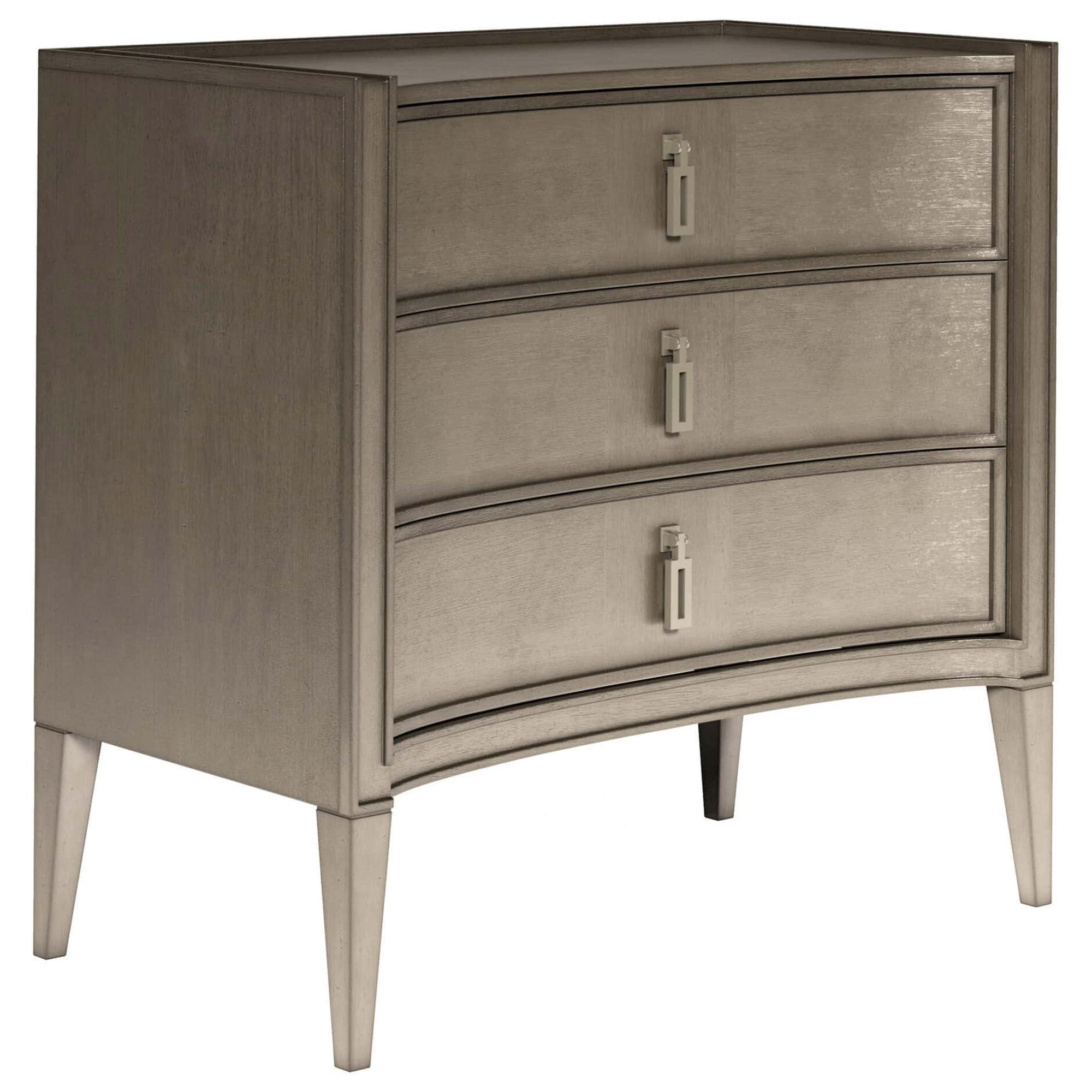 Vantage Cove 3-Drawer Nightstand in Mica | Shop NFM 