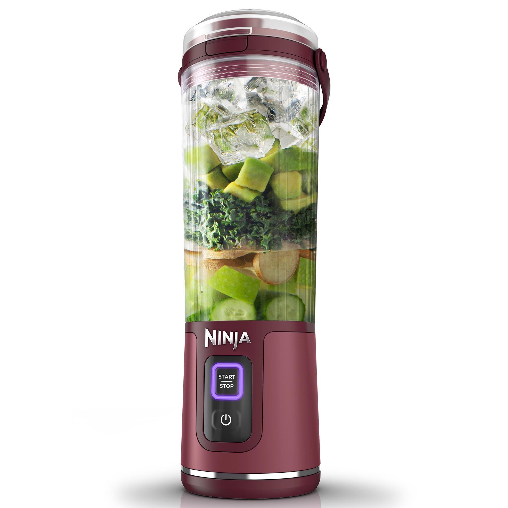 Ninja Blast 1-Speed Portable Hand Blender in Cranberry