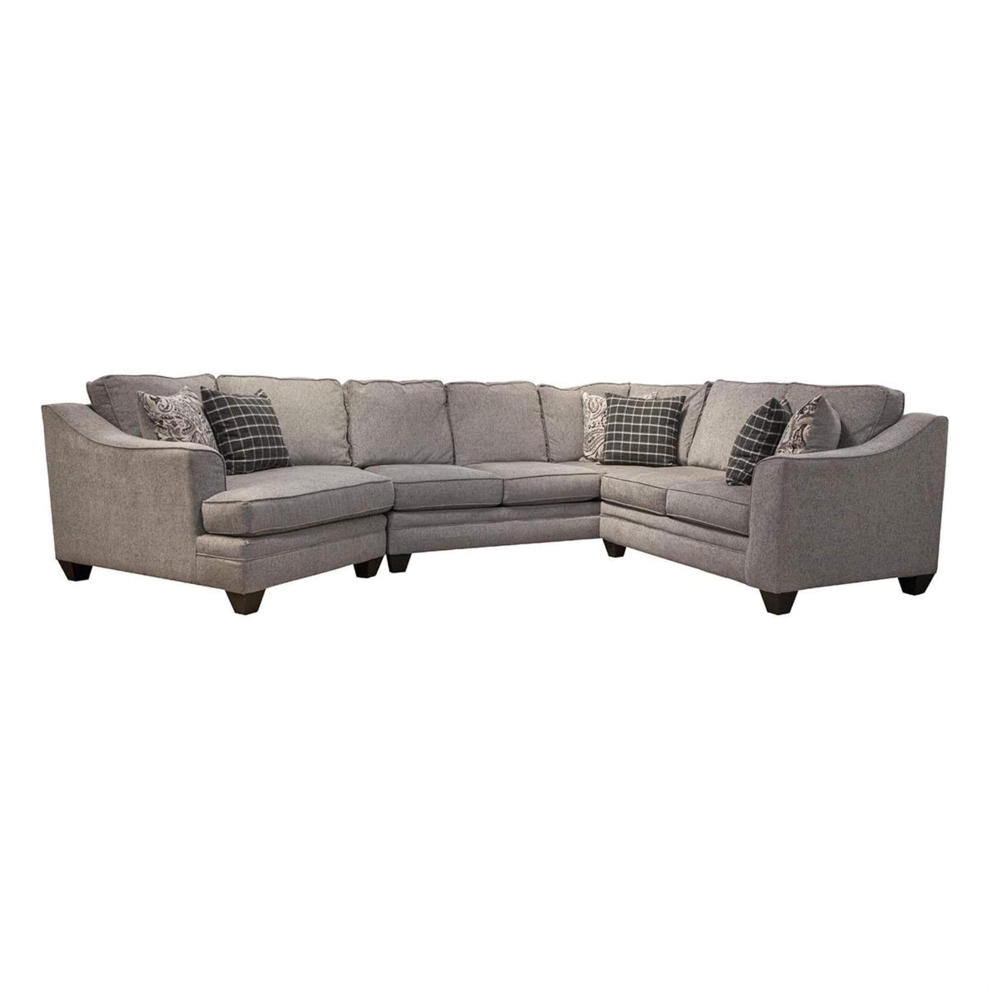 Southaven 3Piece Sectional in Endurance Fog Nebraska Furniture Mart