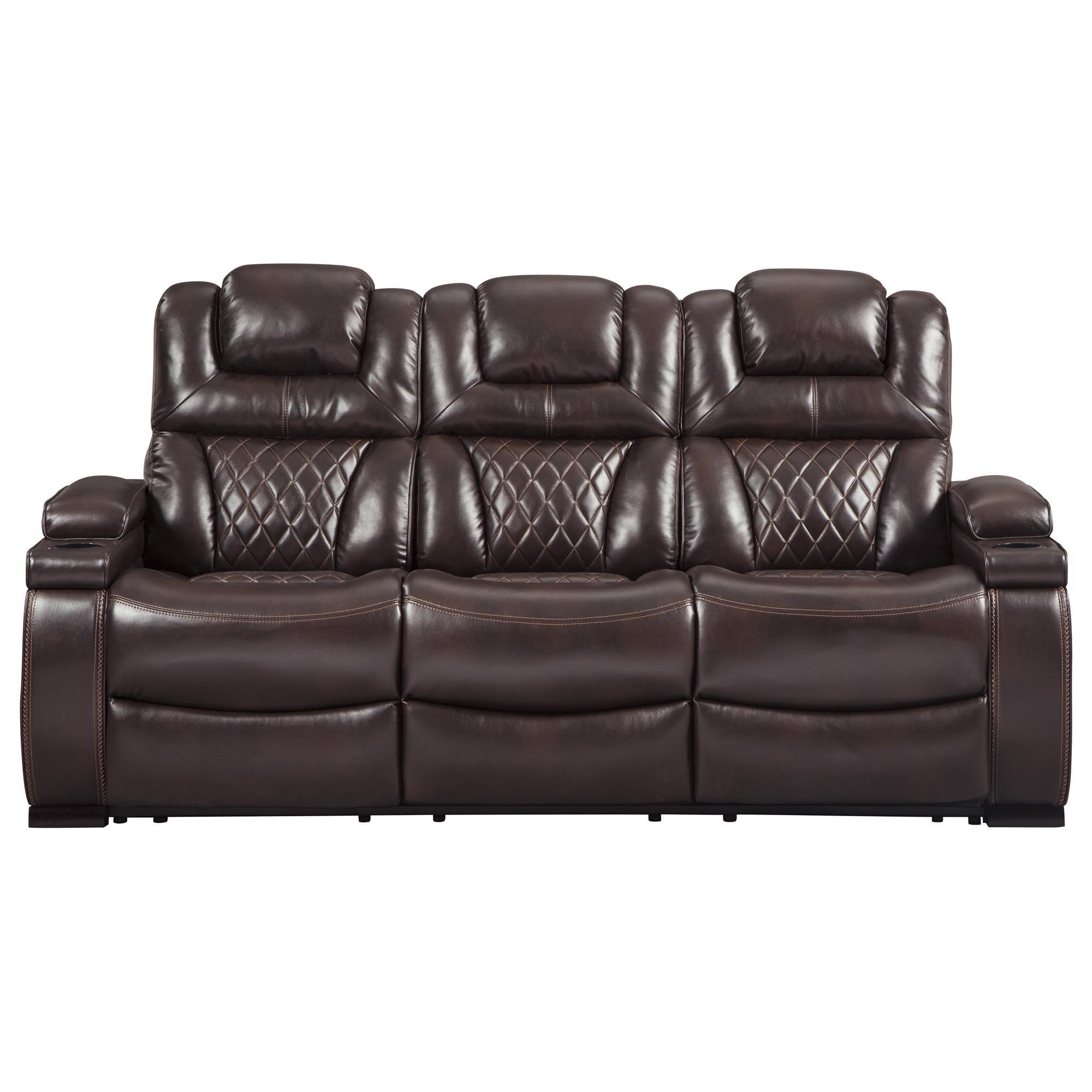 Signature Design by Ashley Warnerton Power Sofa with Headrest in 