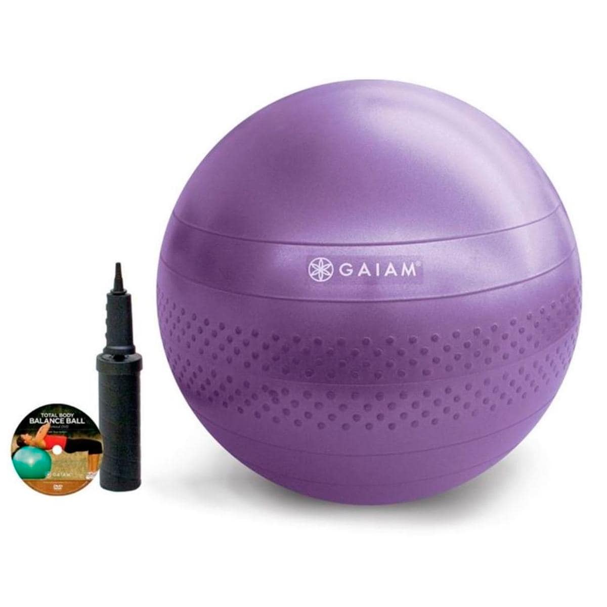 Gaiam 55cm Total Body Balance Ball Kit Nebraska Furniture Mart