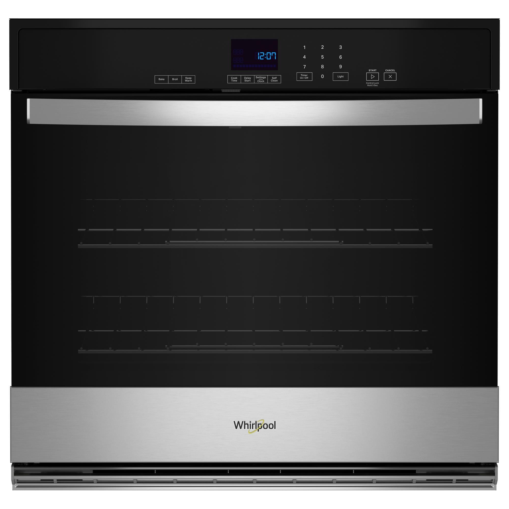 Whirlpool 27" Single SelfCleaning Wall Oven in Stainless Steel Shop NFM