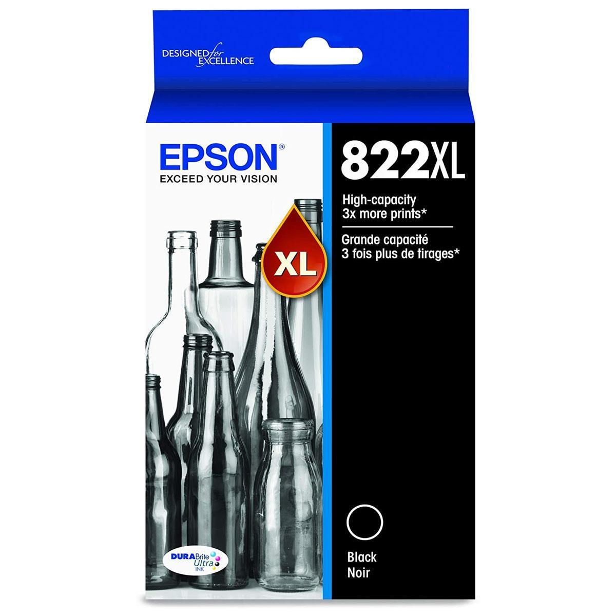 Ink. invisible ink 〝X-RAY“ オーダー額装品 Epson DURABrite T822 Ultra High Capacity Ink Cartridge in Black
