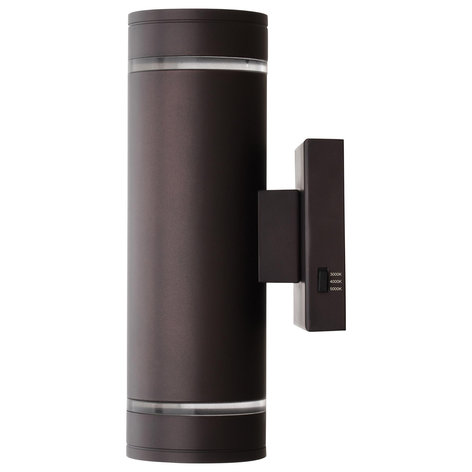 Vaxcel Chiasso 2-Light Outdoor Wall Sconce in Deep Bronze