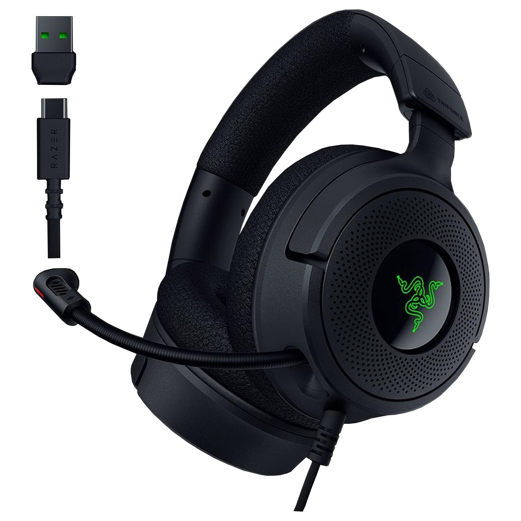 Razer Kraken V4 X Wired Gaming Headset in Black
