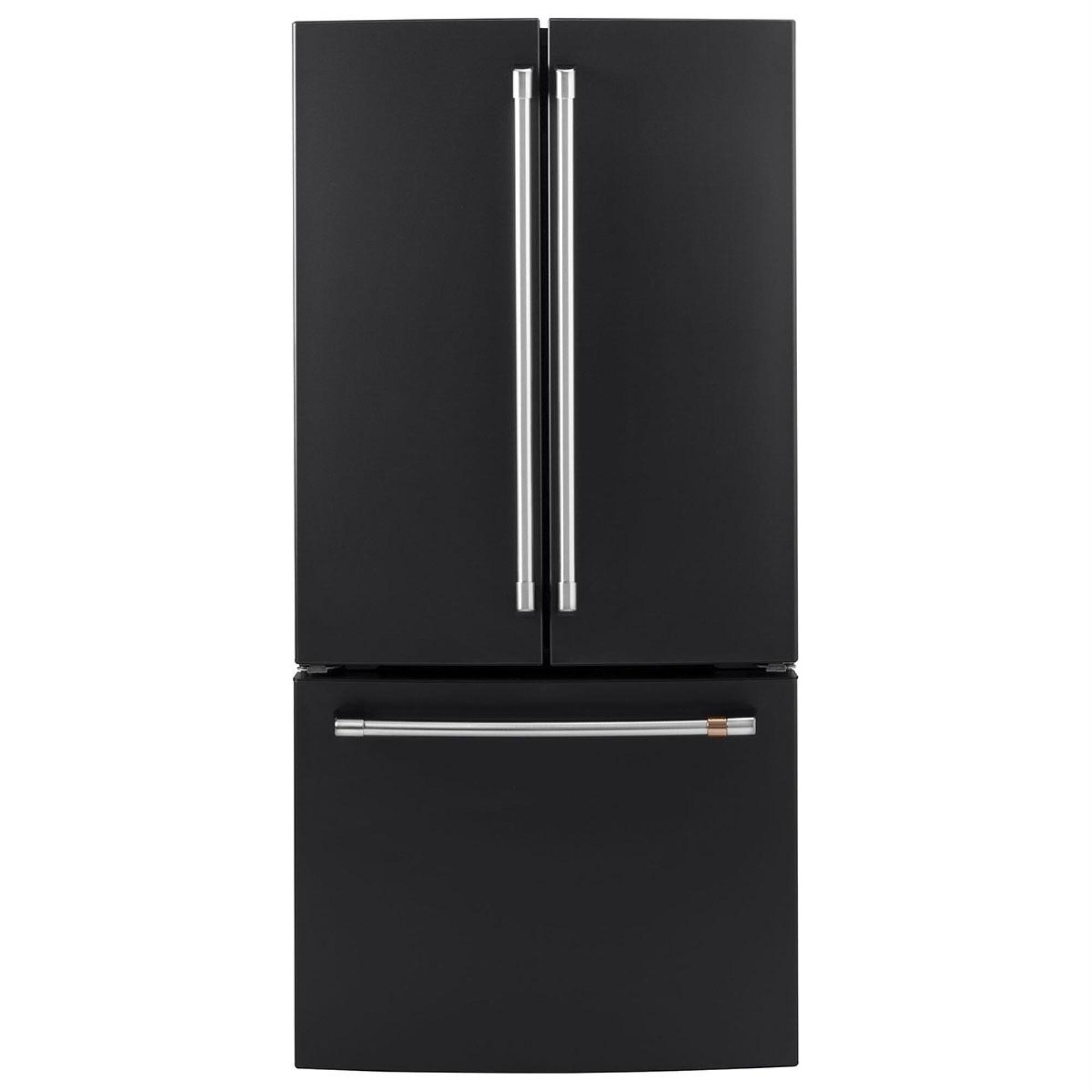 Cafe 18.6 Cu. Ft. Counter Depth French Door Refrigerator in Matte Black Nebraska Furniture Mart