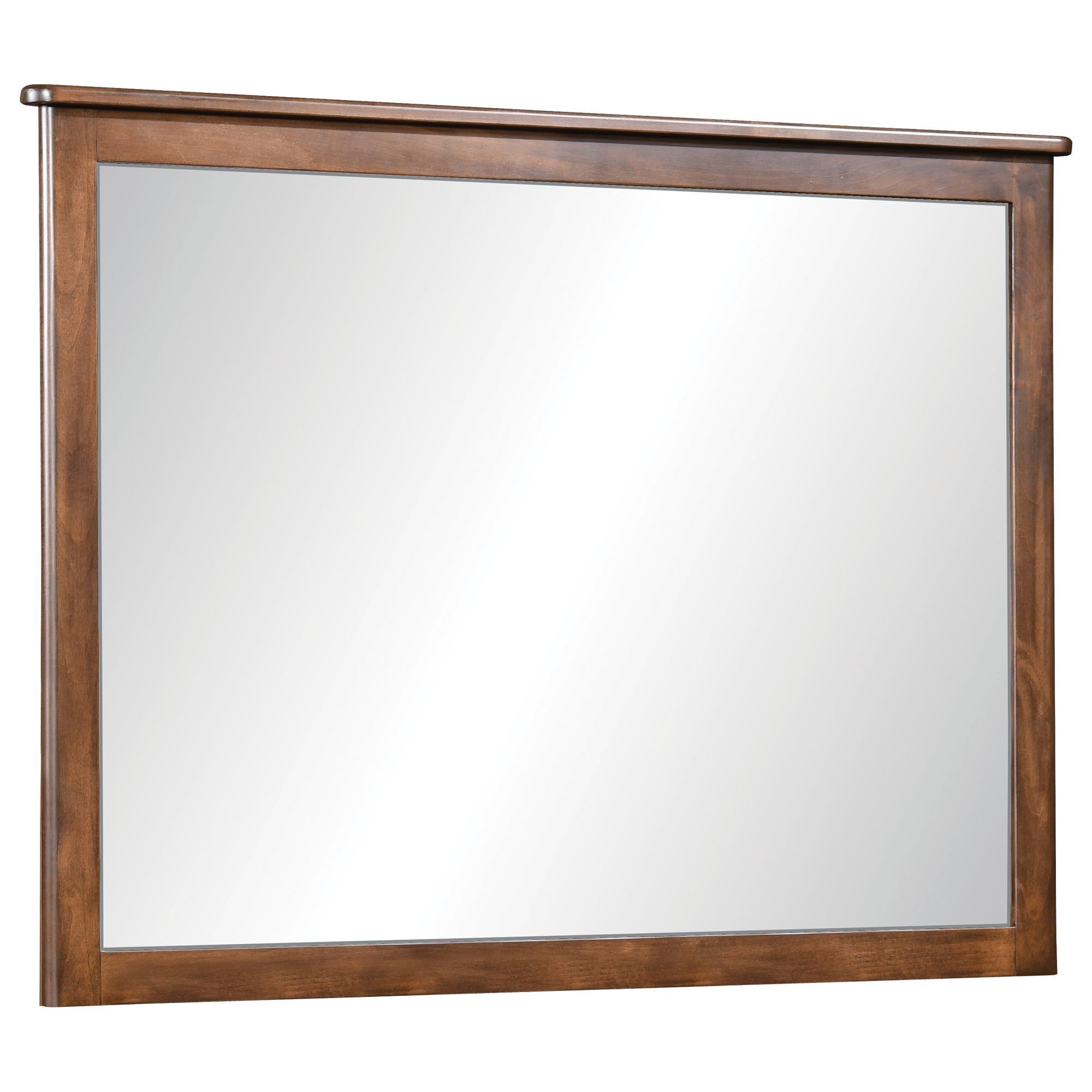 Briarwood Mission Impossible Mirror for 6-Drawer Dresser in Dark Roast