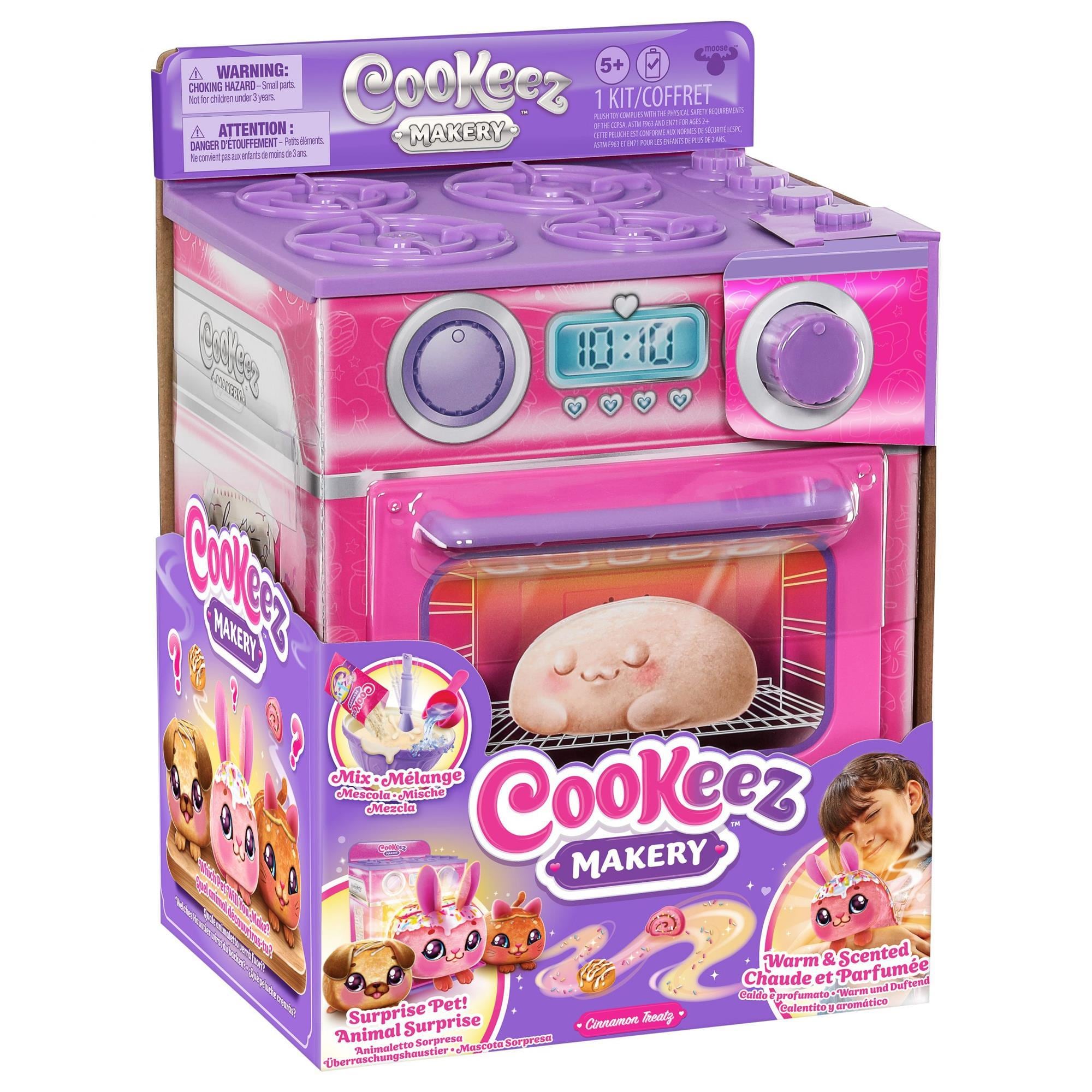 Cookeez Makery Reveal and Scented Plush with Oven Kit