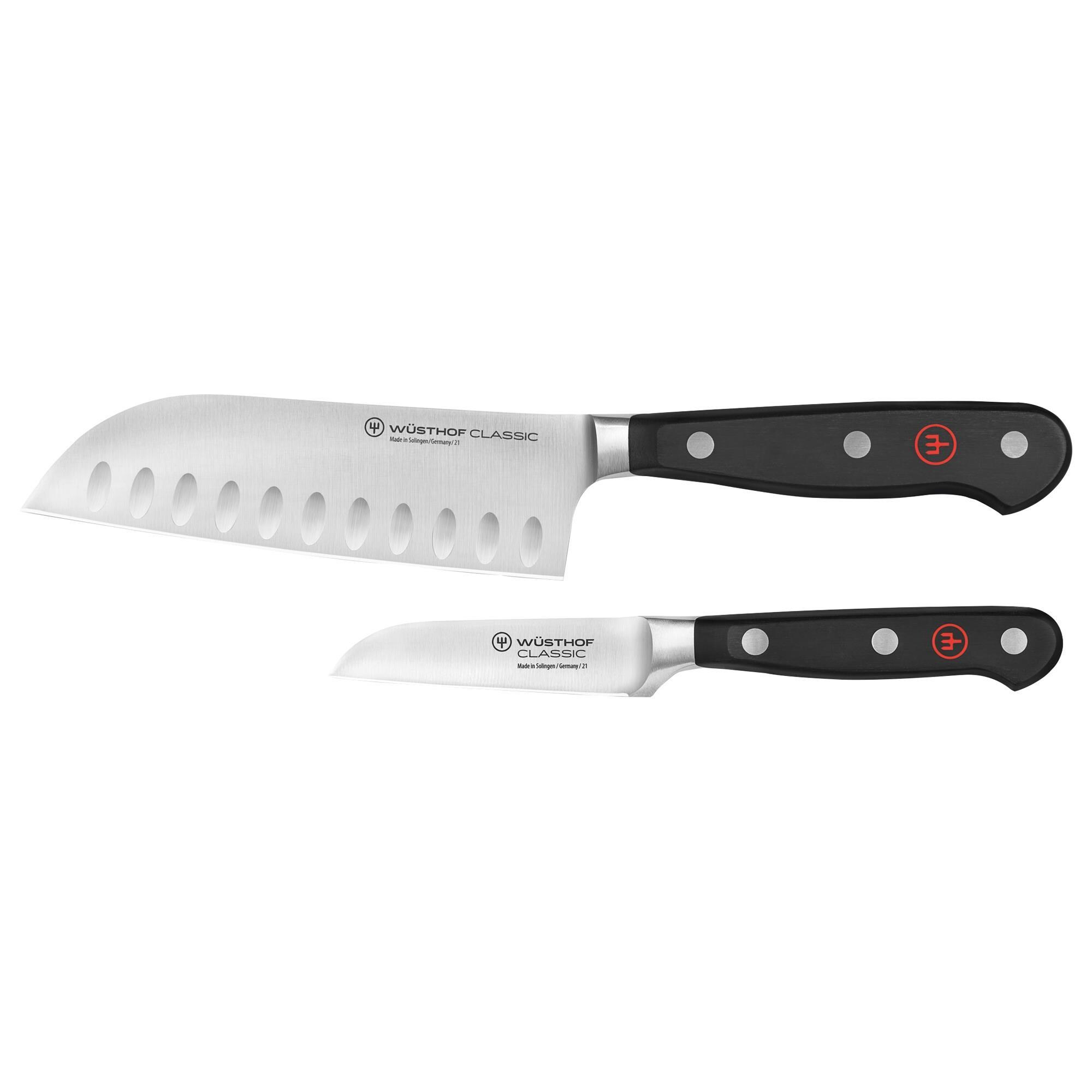 Wusthof Trident Classic 2Piece Mini Asian Knife Set in Stainless Steel