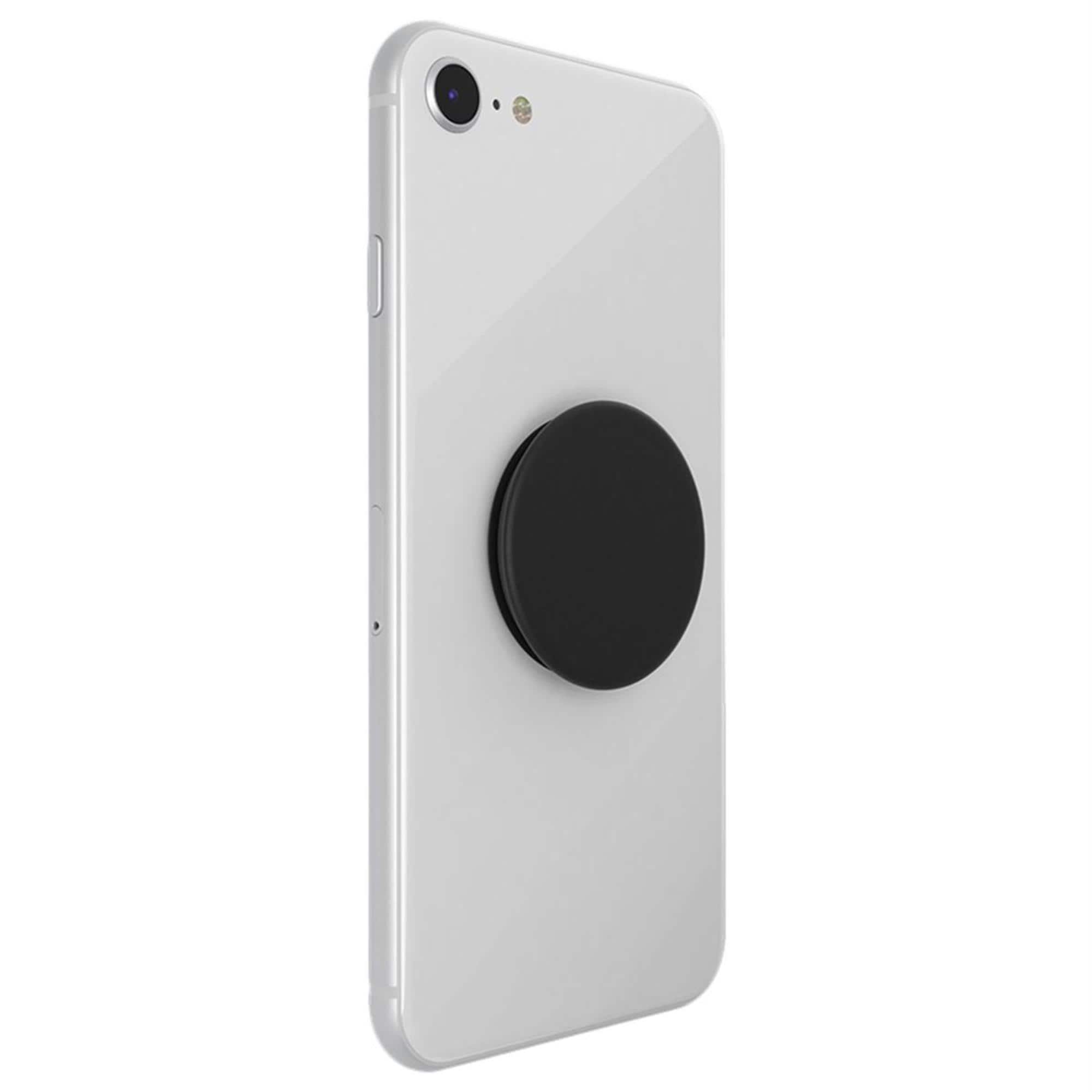 PopSockets Black Swappable PopGrip | Nebraska Furniture Mart