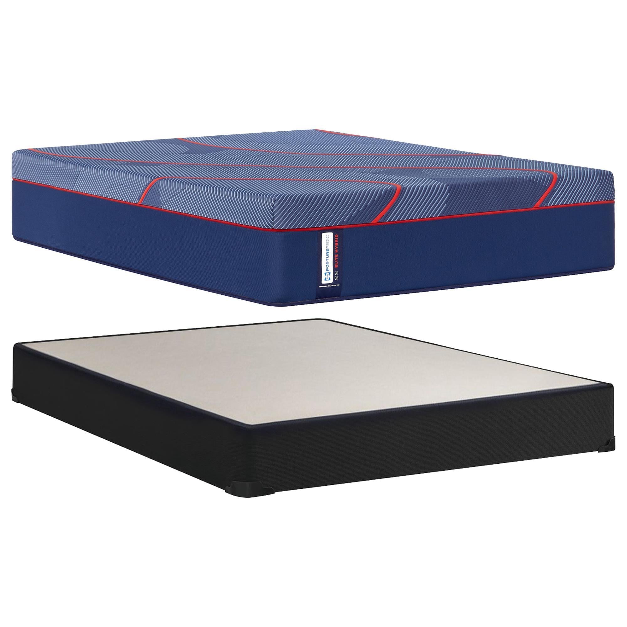 Sealy High Point Firm Hybrid Full Mattress with Low Profile Box Spring