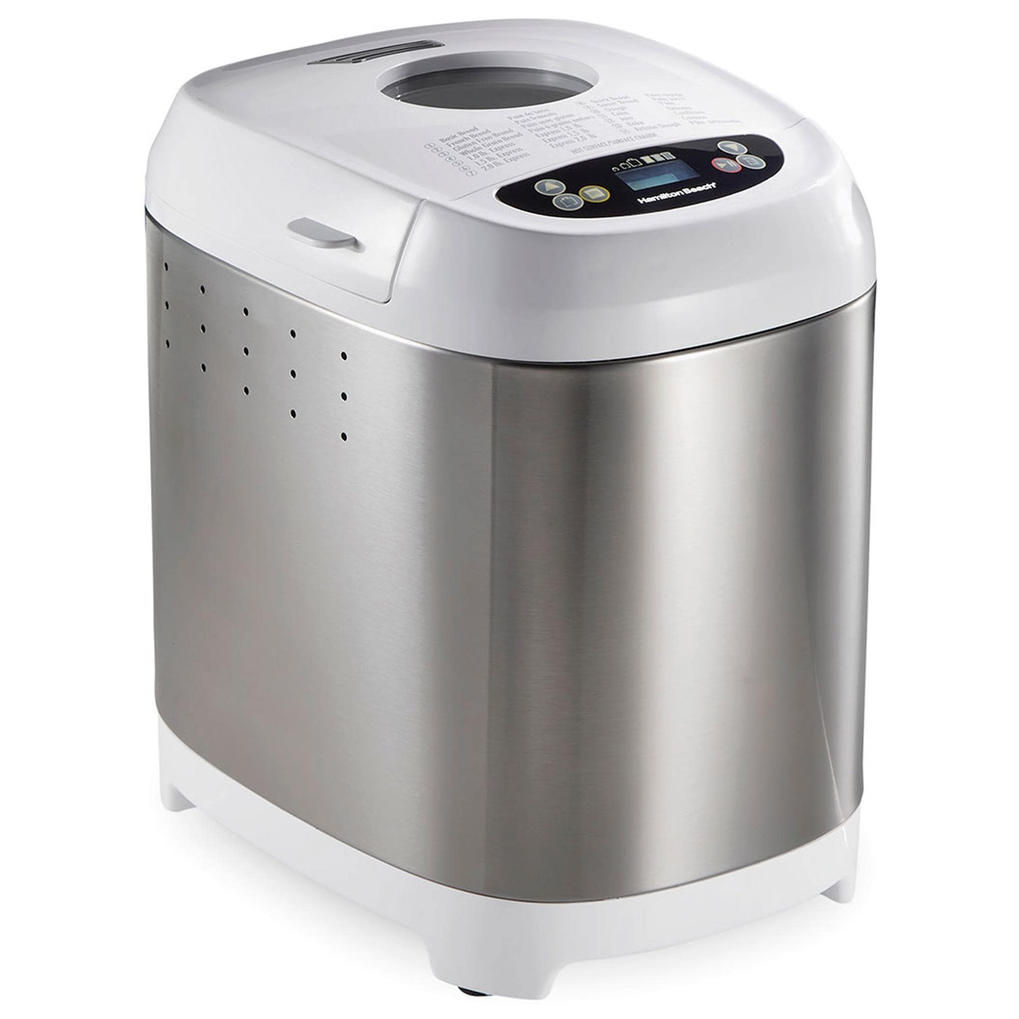 Hamilton Beach 1.5 Lbs. Artisan Dough and Bread Maker in White and